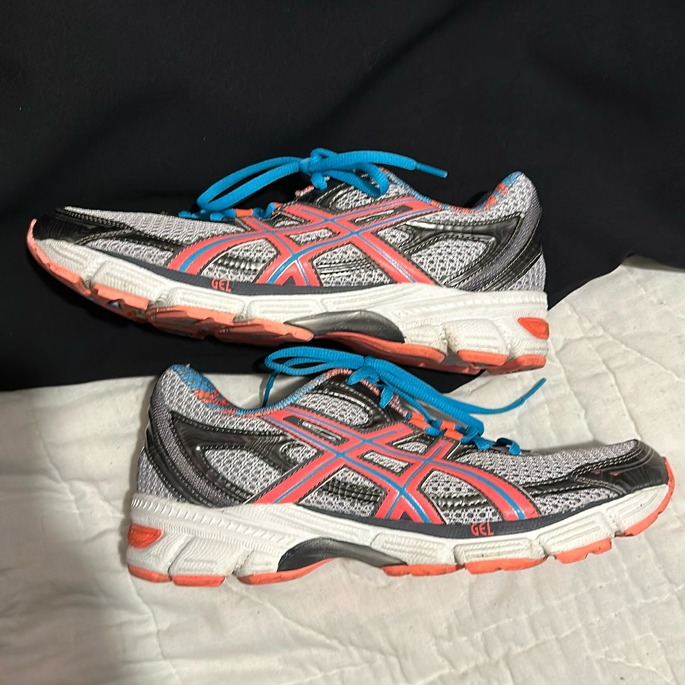 Size 9 - ASICS GEL-Cumulus Blue Orange T27BQ
